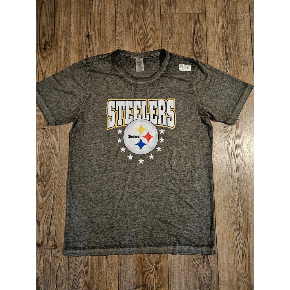 Pittsburgh Steelers Gameday Couture T Shirt Gray Women's Size XL